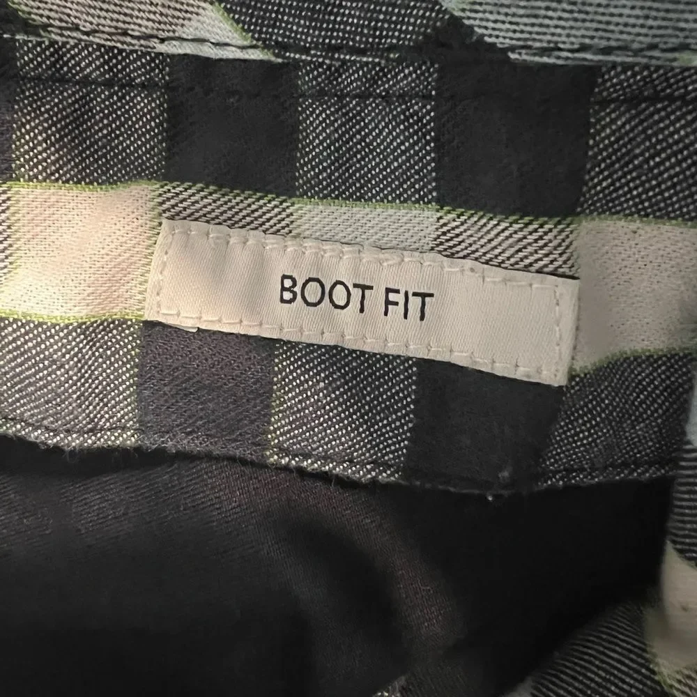 Bonobos washed chinos pants navy blue‎ size 32 business casual academia boot fit